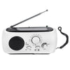 AM FM Solar LED Flashlight Hand Crank Rechargeable Radio
