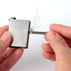 Metal Lighter With Square Stainless Steel Shell