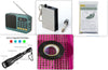 Portable Rechargeable FM Radio For Seniors