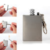 Metal Lighter With Square Stainless Steel Shell